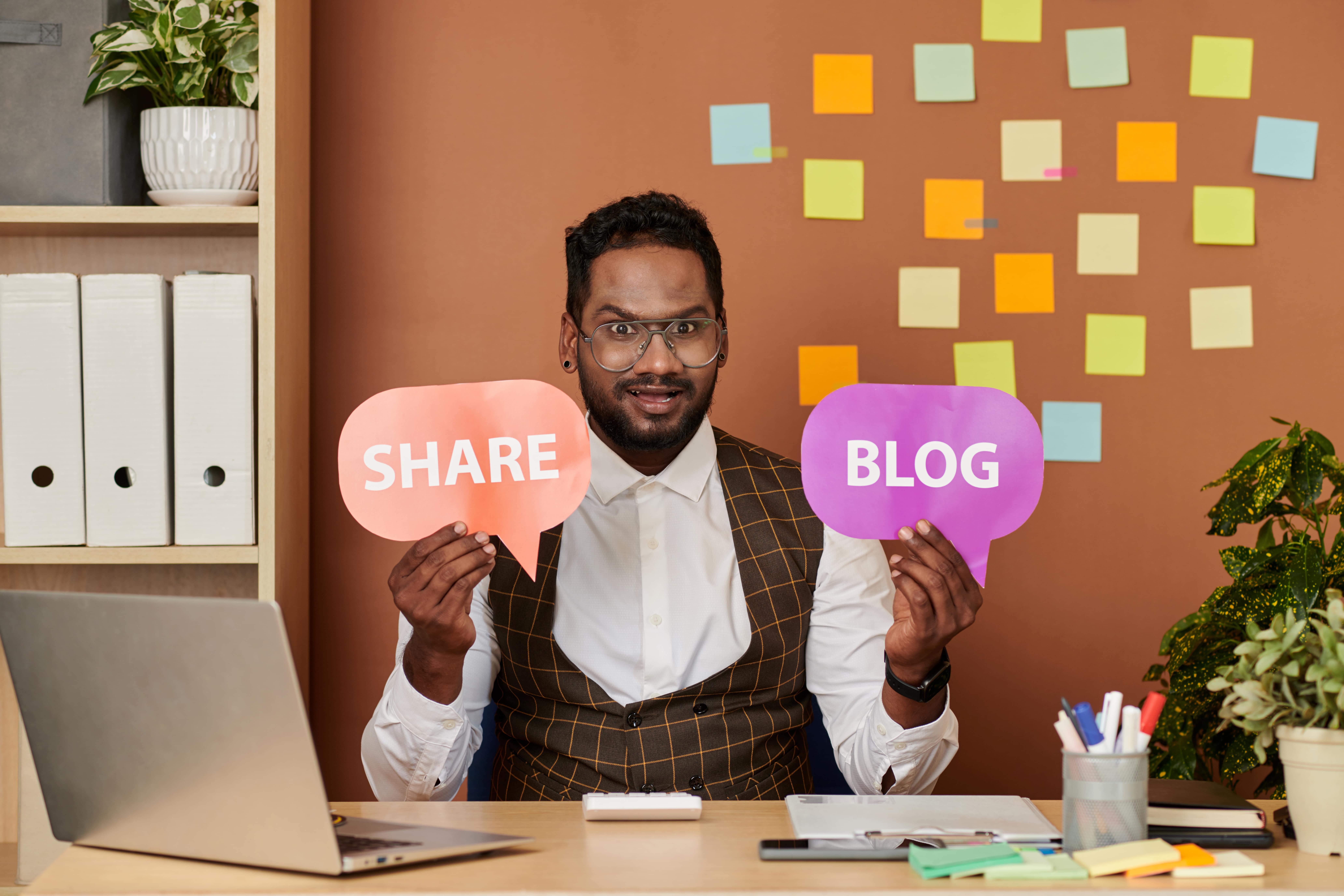 8. Informative Blog Section